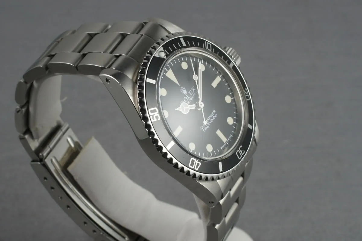 Rolex Submariner  5513 Mark V maxi Dial