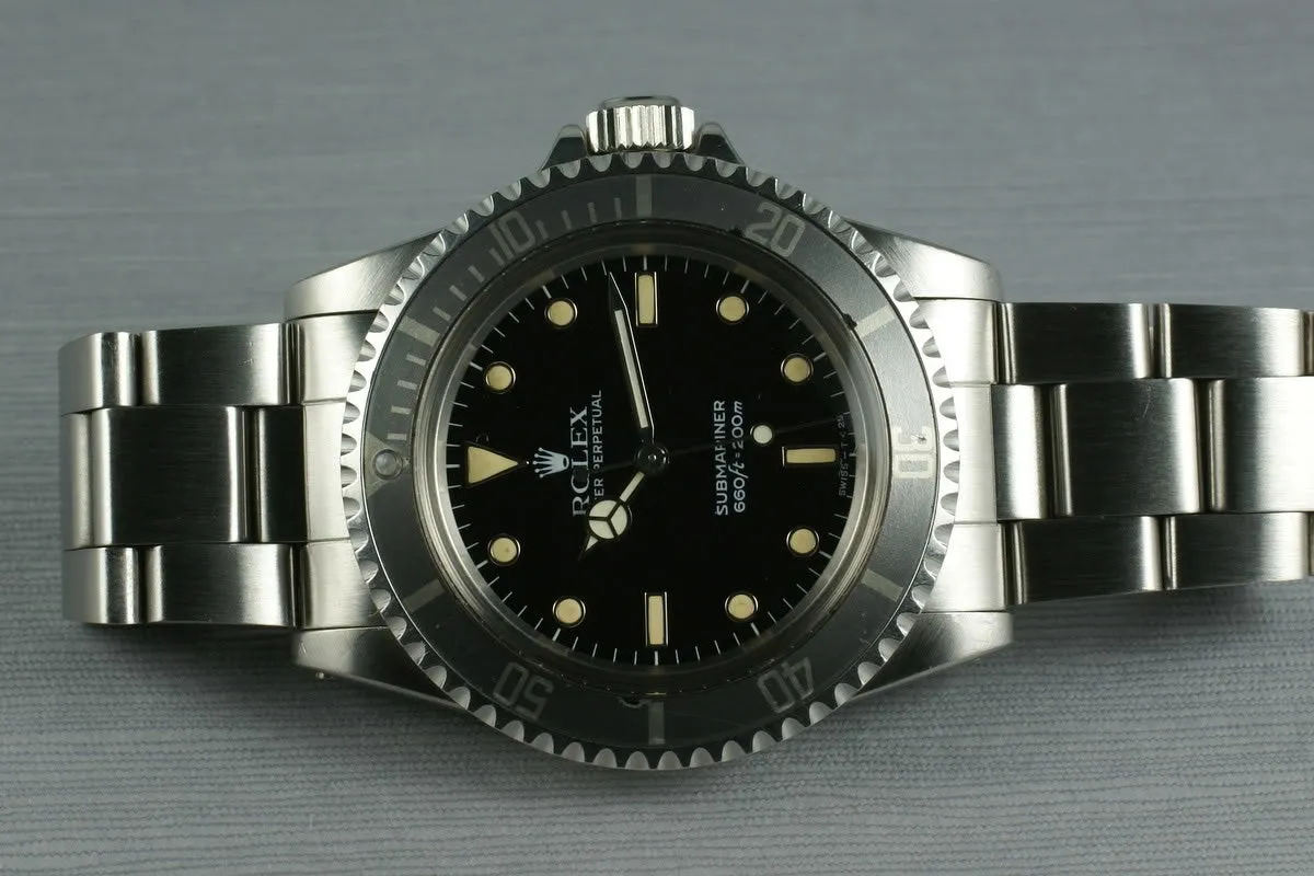 Rolex Submariner 5513 Maxi Case