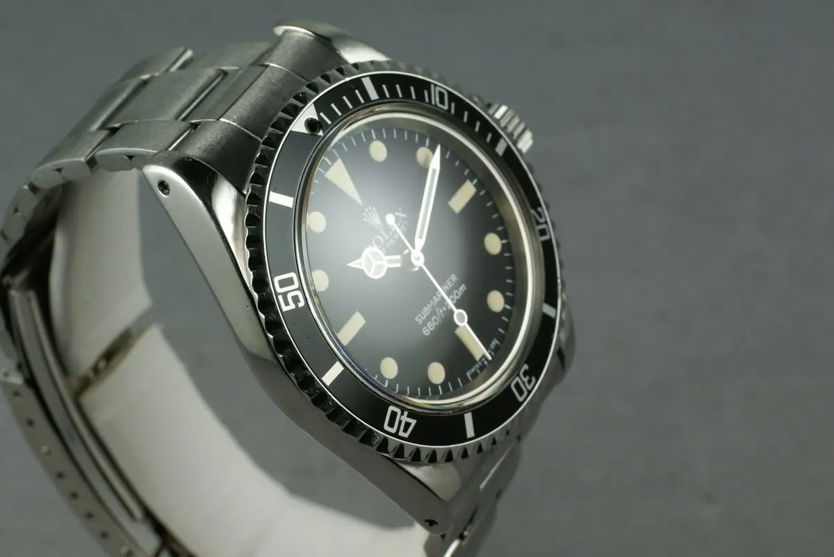 Rolex Submariner 5513 Maxi Mark 4