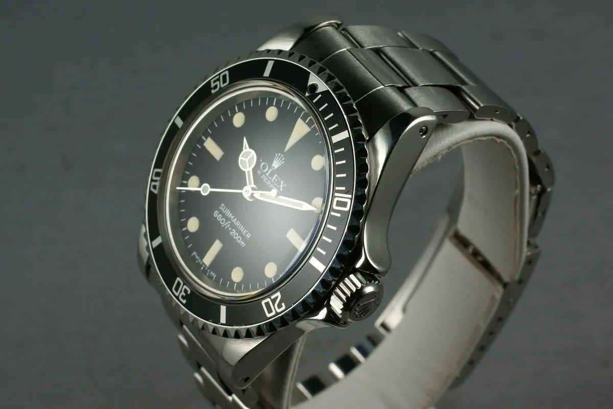 Rolex Submariner 5513 Maxi Mark 4