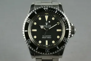 Rolex Submariner 5513 Maxi Mark 4