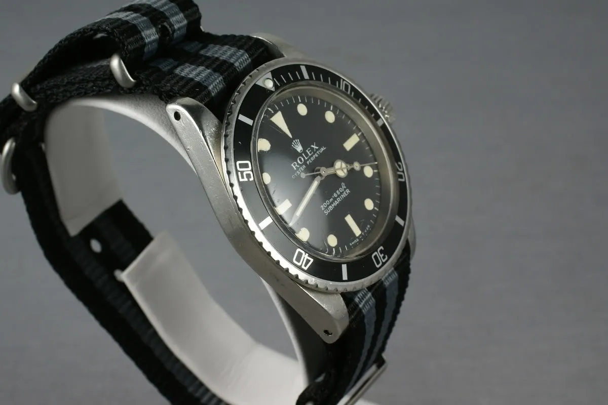 Rolex Submariner 5513  meters first