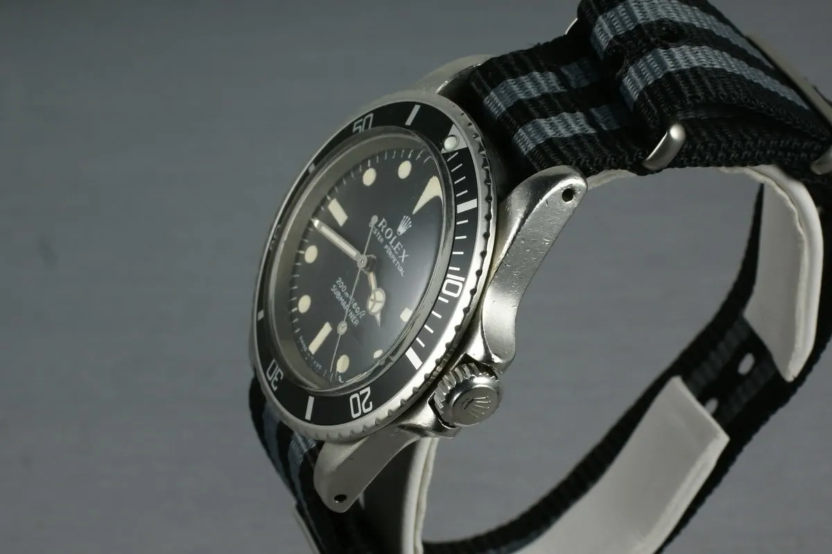 Rolex Submariner 5513  meters first
