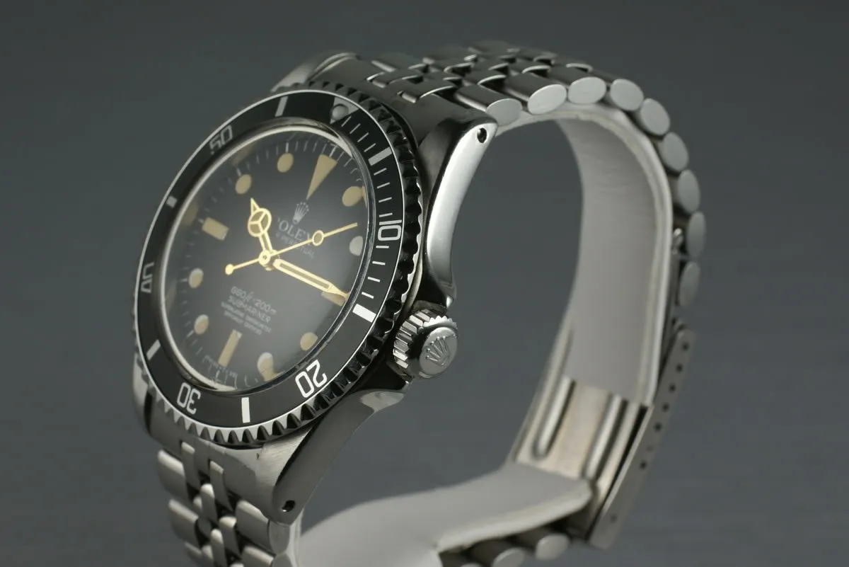Rolex Submariner 5513 Pointy Crown Gaurd Case