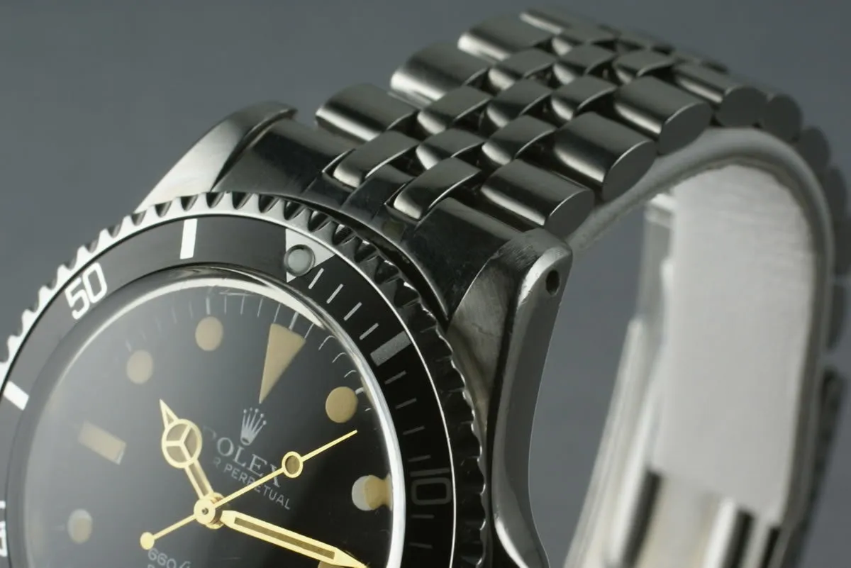 Rolex Submariner 5513 Pointy Crown Gaurd Case