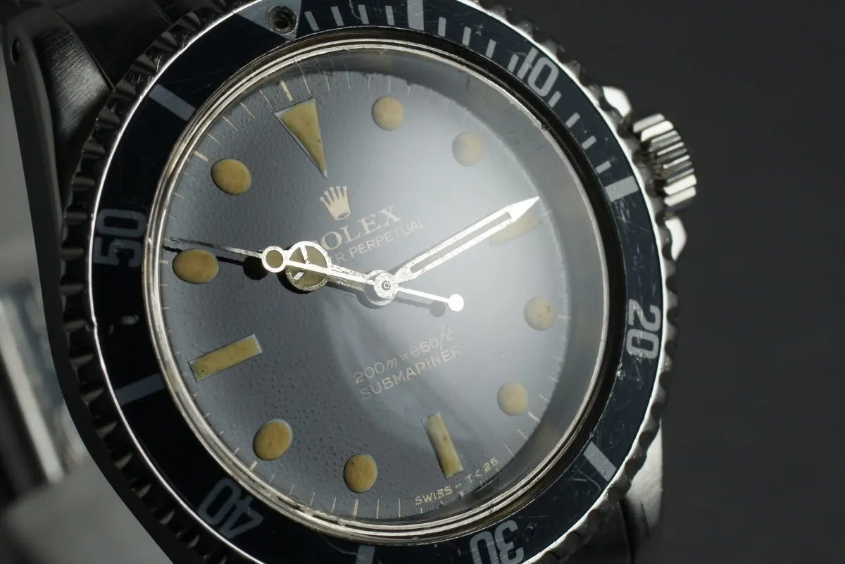 Rolex Submariner 5513 with Bart Simpson GILT Dial