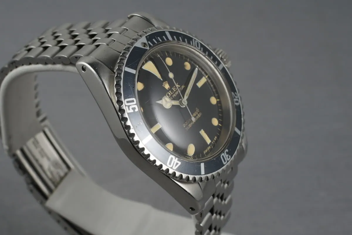 Rolex Submariner 5513 with Bart Simpson GILT Dial