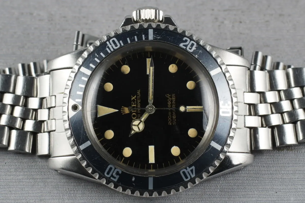 Rolex Submariner 5513 with Bart Simpson GILT Dial