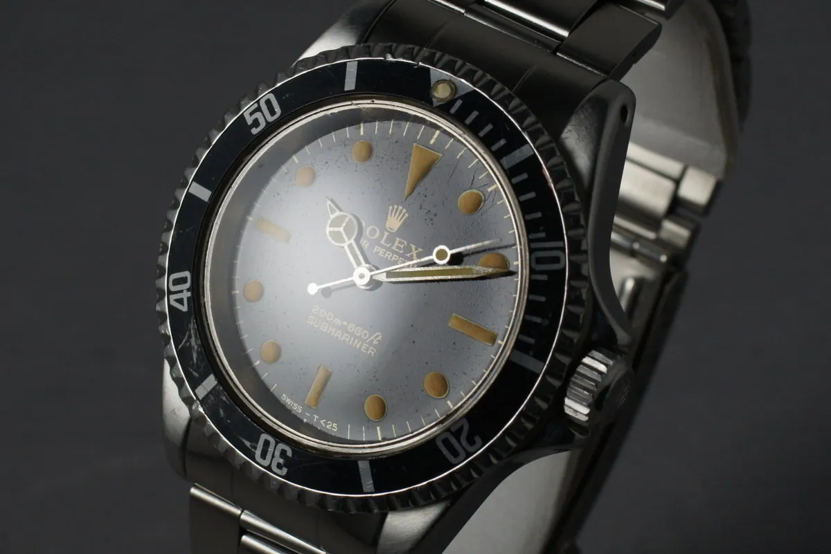 Rolex Submariner 5513 with Glossy Gilt Dial