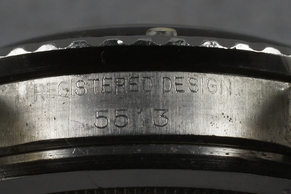 Rolex Submariner 5513 with Glossy Gilt Dial