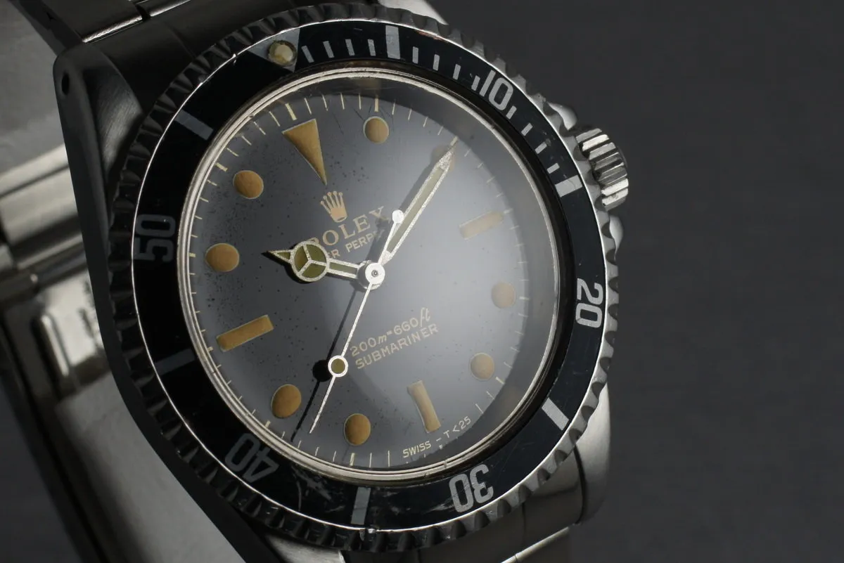 Rolex Submariner 5513 with Glossy Gilt Dial