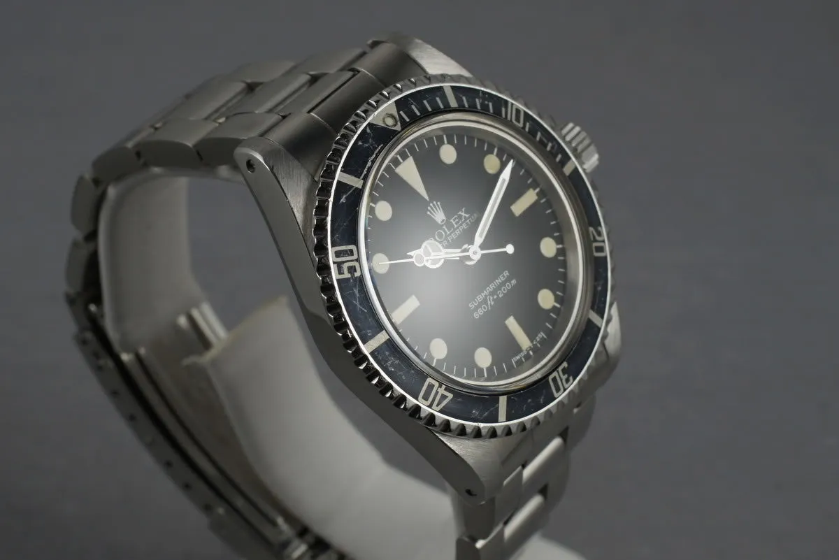 Rolex Submariner 5513 with Maxi Mark 3 dial
