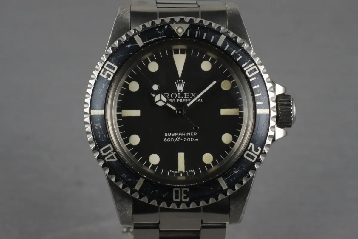Rolex Submariner 5513 with Maxi Mark 3 dial