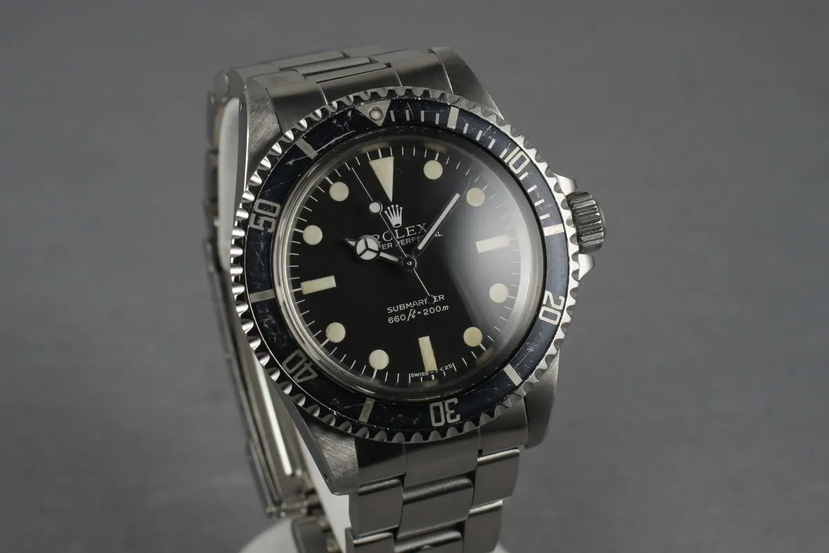 Rolex Submariner 5513 with Maxi Mark 3 dial