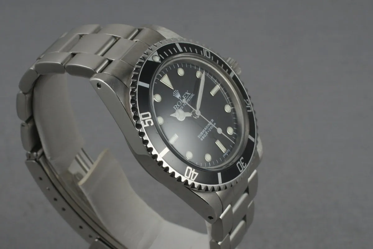 Rolex Submariner 5513 with WG surrounds