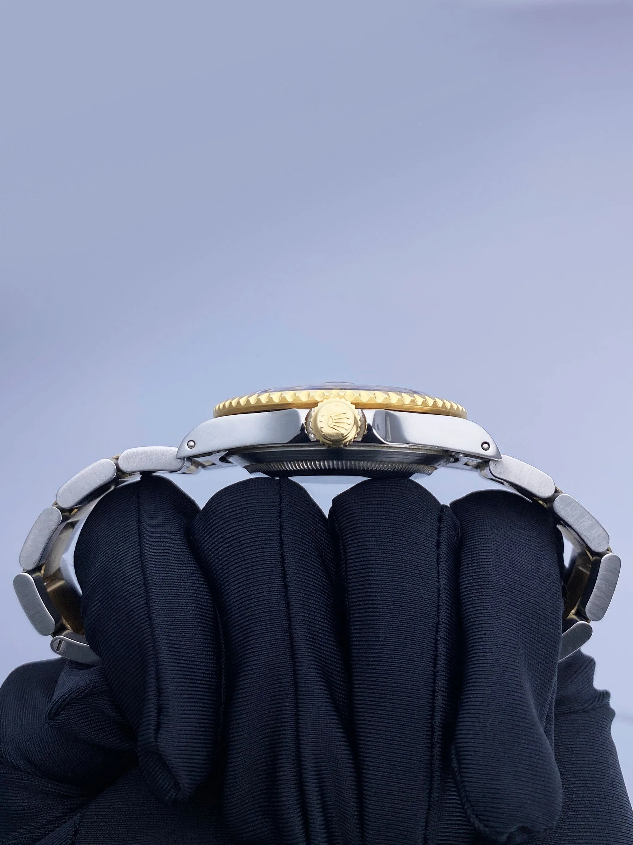 Rolex Submariner Date 16613 Blue Dial Mens Watch Box Papers