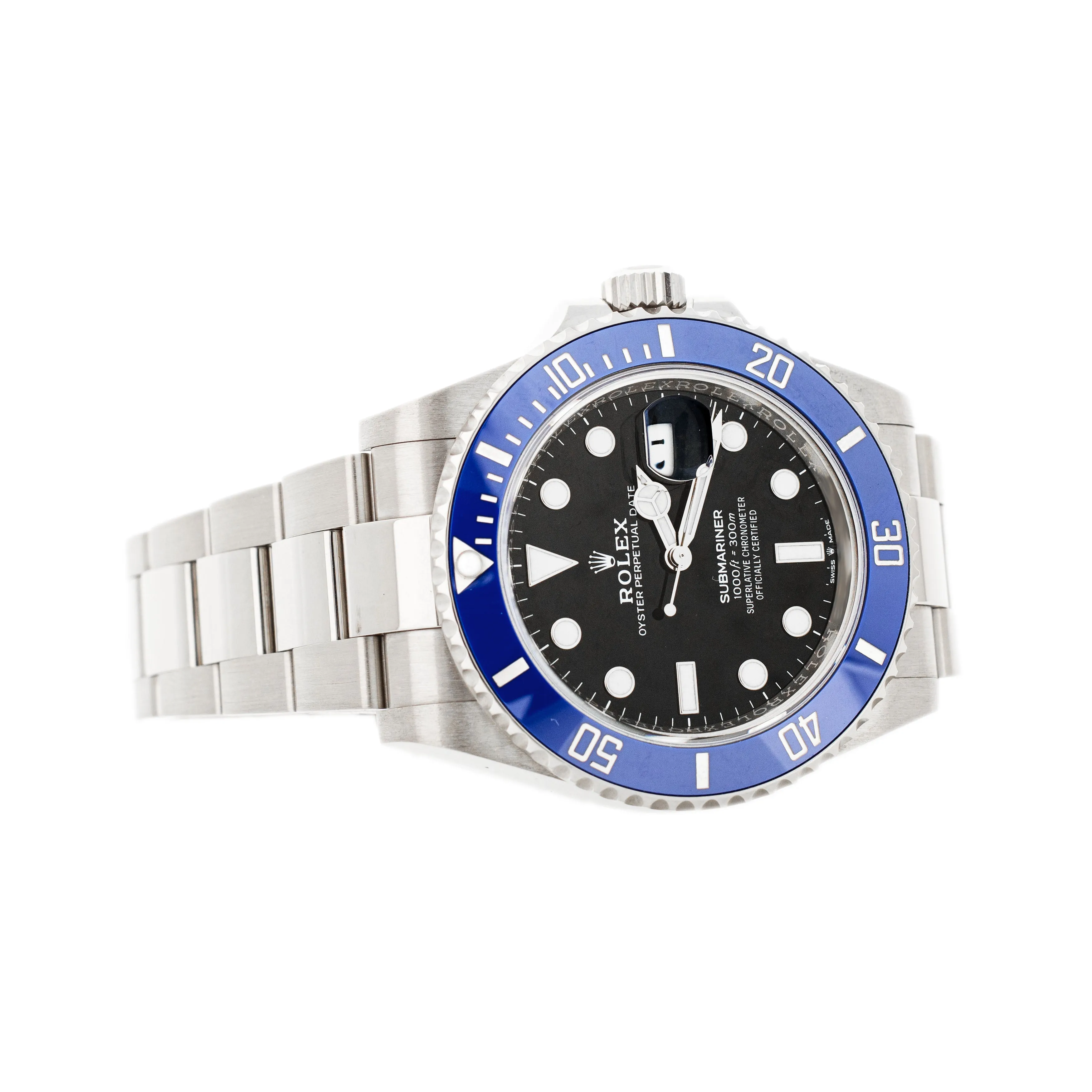 Rolex Submariner Date 'Cookie Monster' White Gold Black Dial 41mm 126619LB