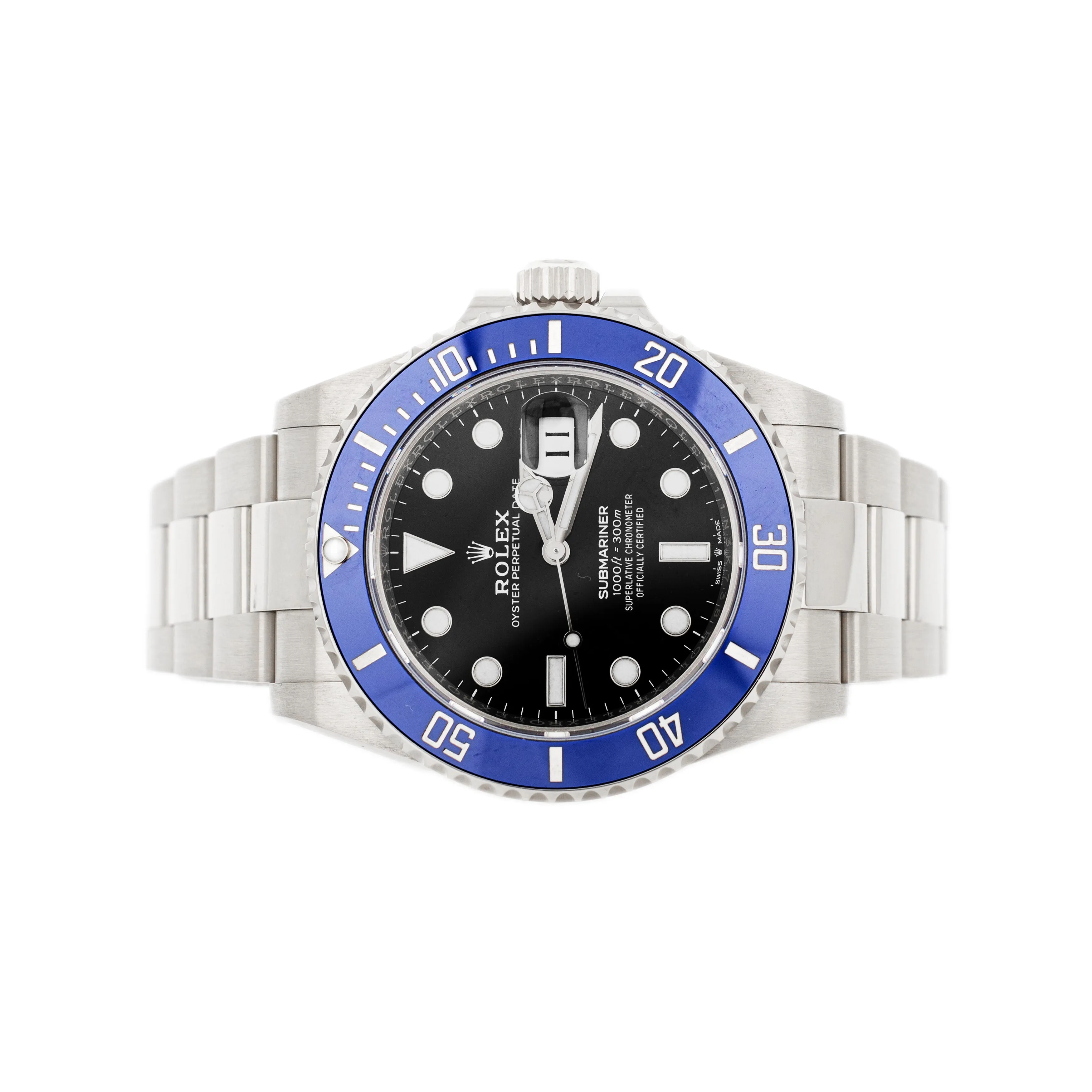 Rolex Submariner Date 'Cookie Monster' White Gold Black Dial 41mm 126619LB