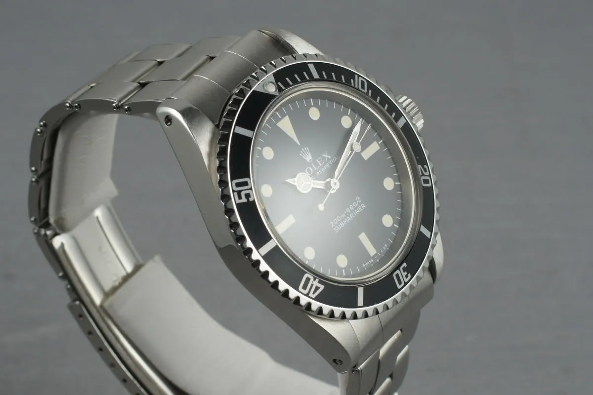Rolex Submariner Dial 5513 Meters First