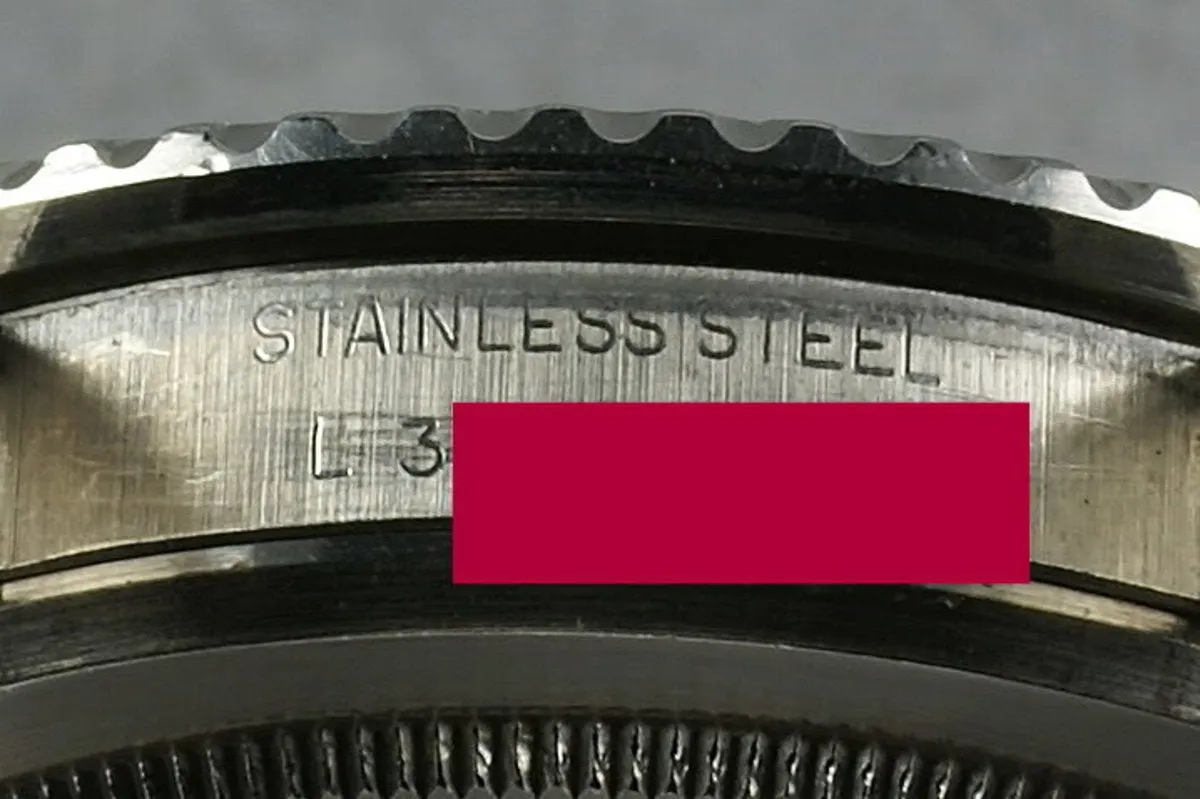 Rolex Submariner Dial  5513 WG surrounds with sales receipt and box