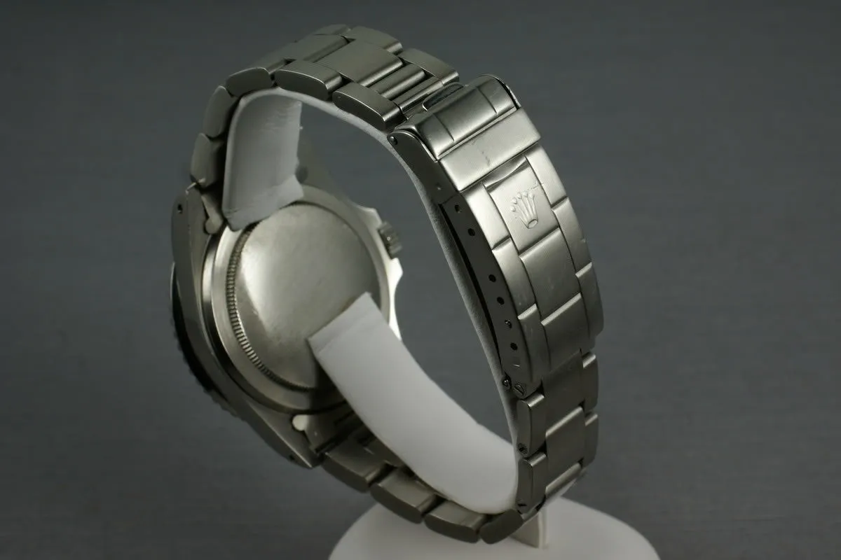 Rolex Submariner Dial  5513 WG surrounds with sales receipt and box