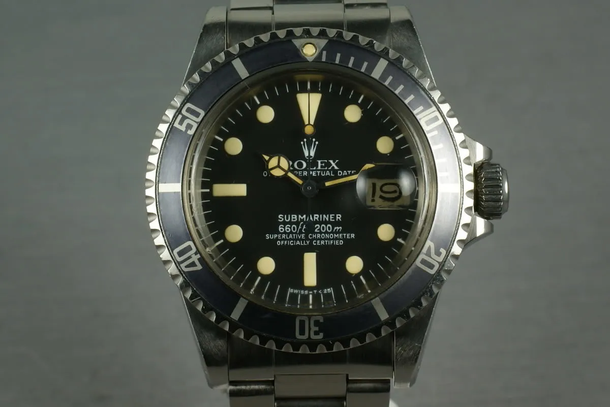 Rolex Submariner Ref: 1680 Mark 1 White Dial