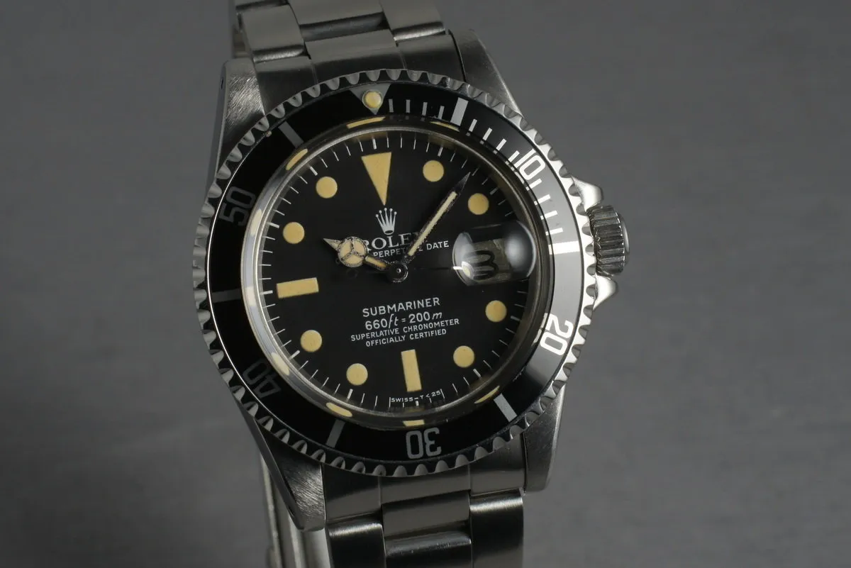 Rolex Submariner Ref: 1680 with creamy dial