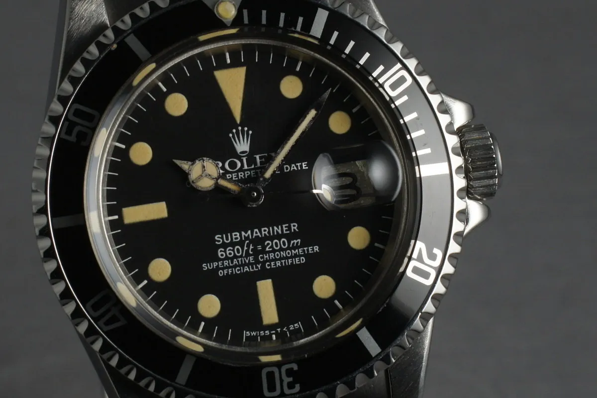 Rolex Submariner Ref: 1680 with creamy dial