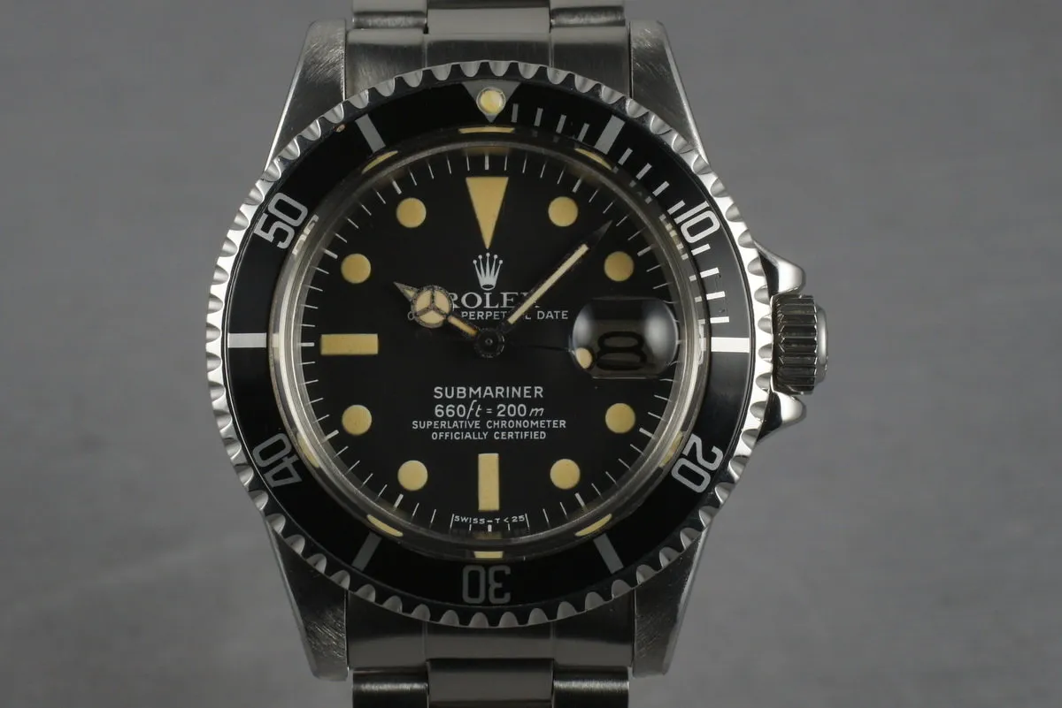 Rolex Submariner Ref: 1680 with creamy dial