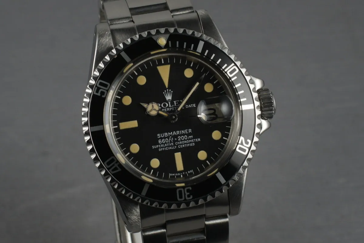 Rolex Submariner Ref: 1680 with creamy dial