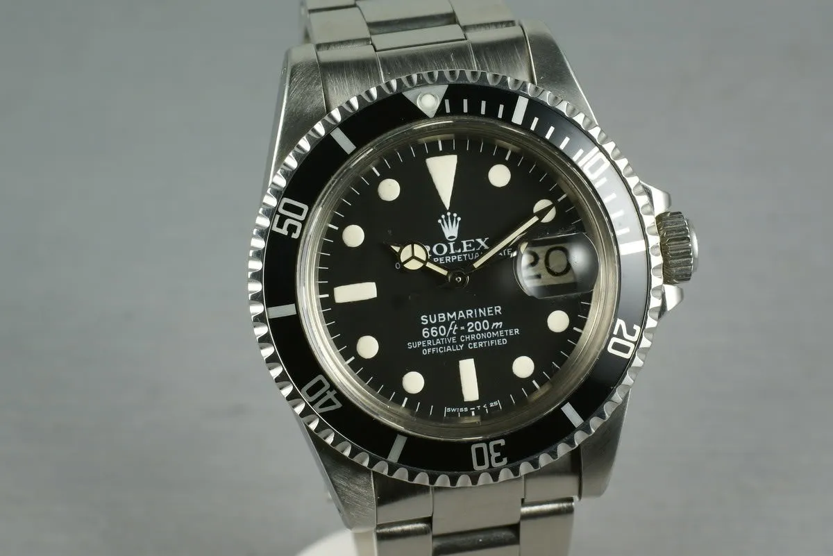 Rolex Submariner Ref: 1680