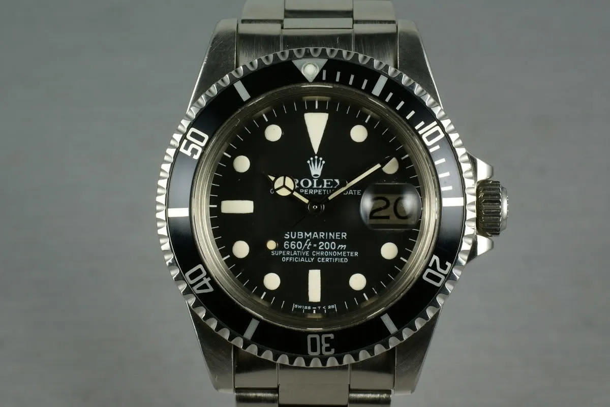 Rolex Submariner Ref: 1680