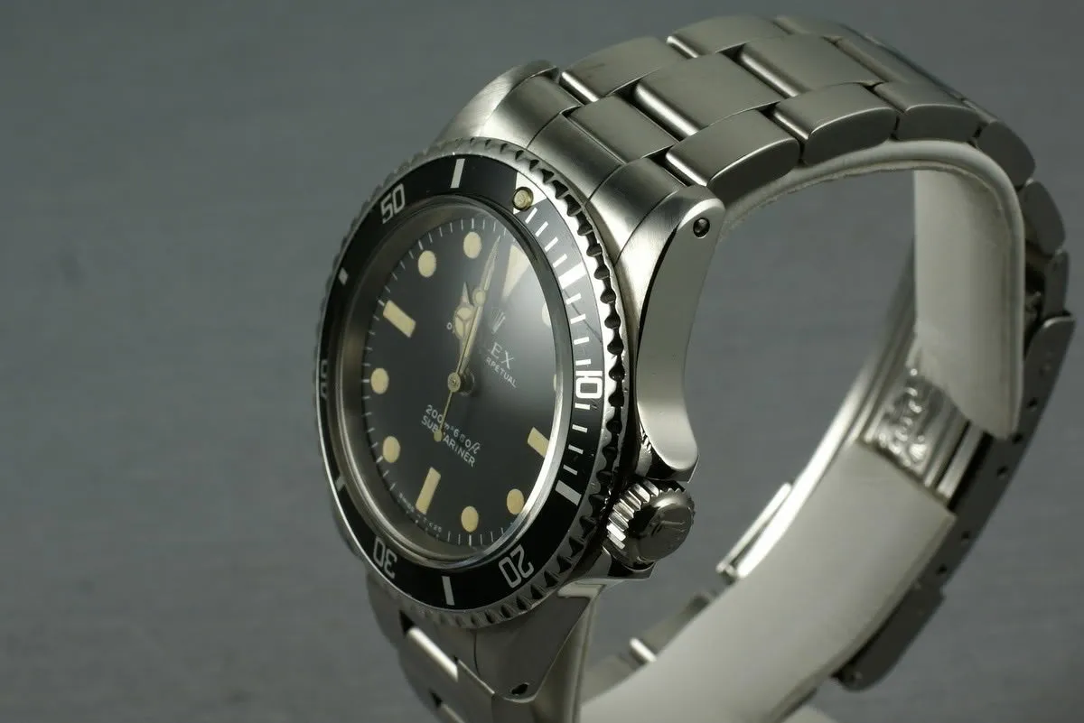 Rolex Submariner Ref: 5513  meters first