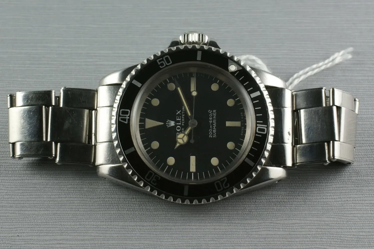Rolex Submariner Ref: 5513 Meters First
