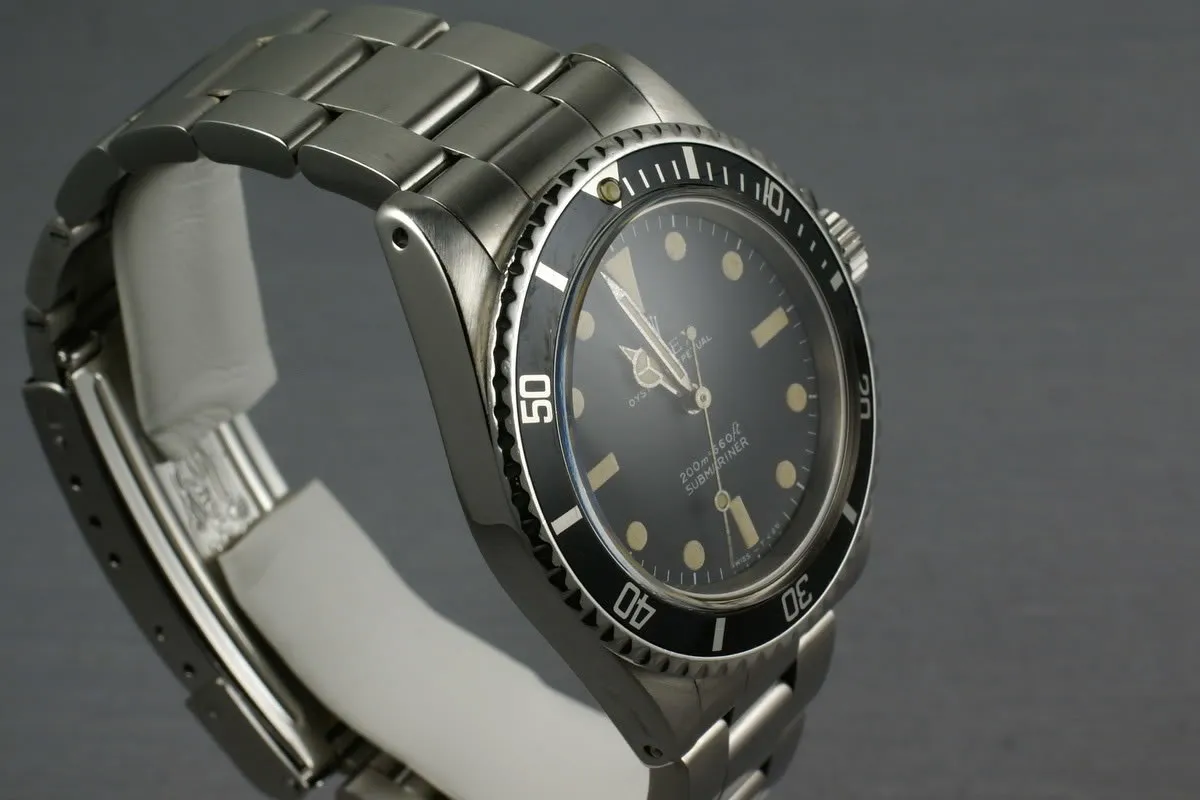Rolex Submariner Ref: 5513  meters first