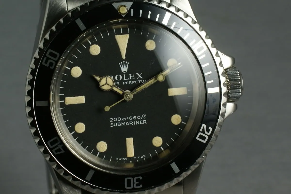 Rolex Submariner Ref: 5513  meters first