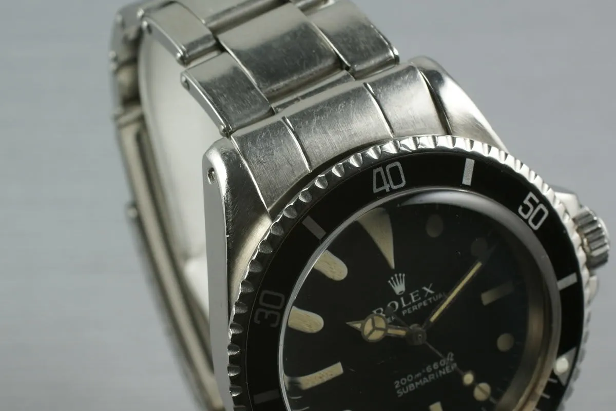 Rolex Submariner Ref: 5513 Meters First