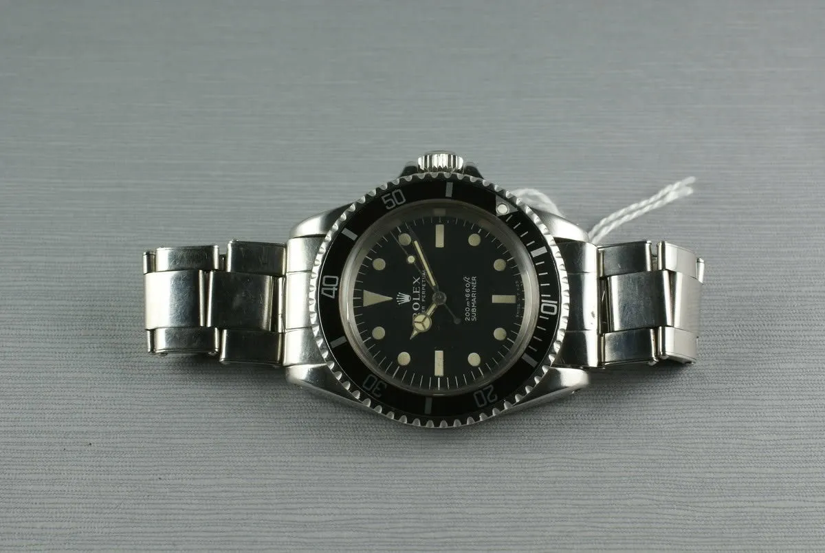 Rolex Submariner Ref: 5513 Meters First