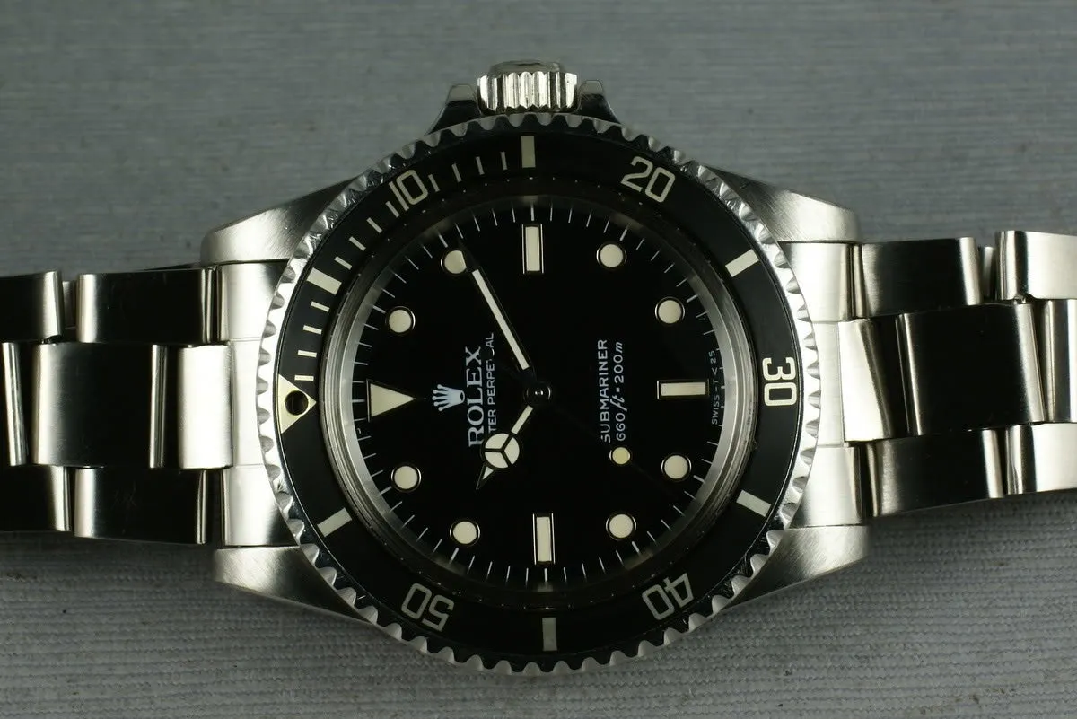 Rolex Submariner SPIDER Dial 5513
