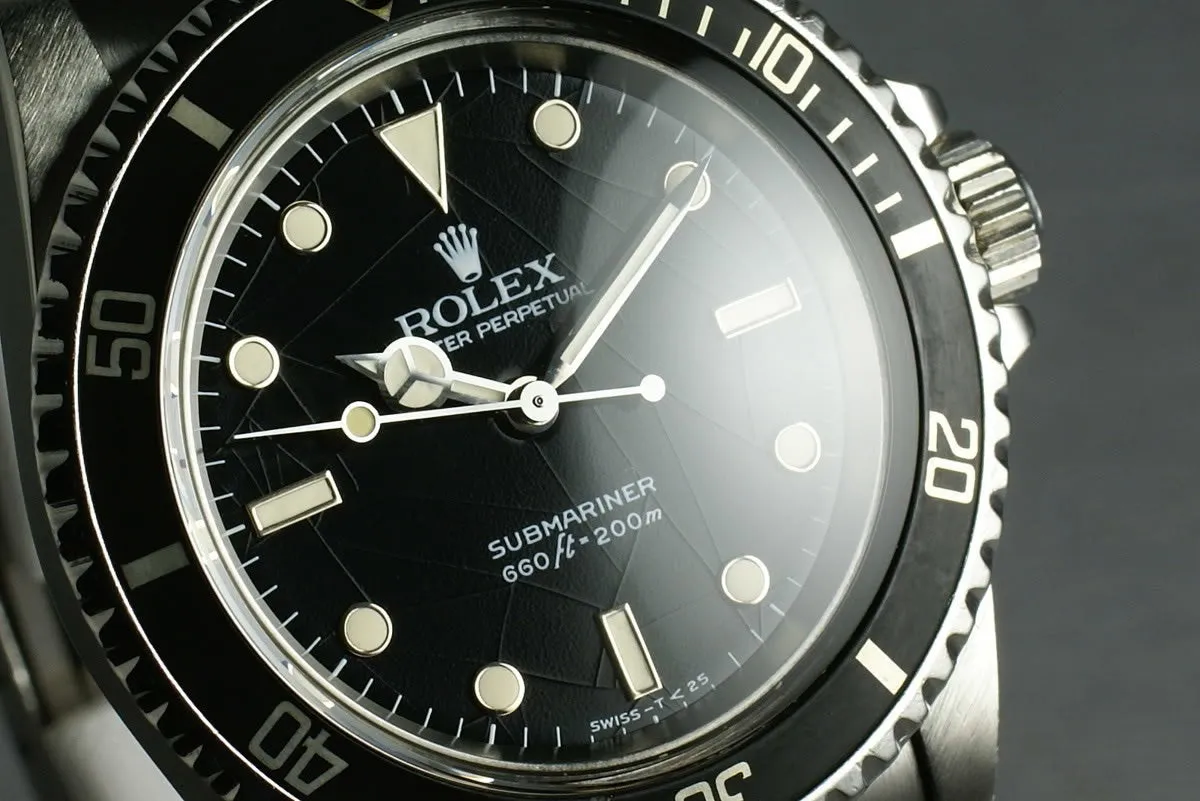 Rolex Submariner SPIDER Dial 5513