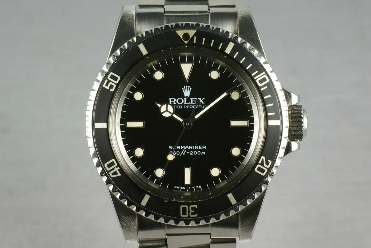 Rolex Submariner SPIDER Dial 5513