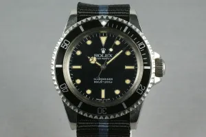 Rolex Submariner SPIDER Dial Ref: 5513