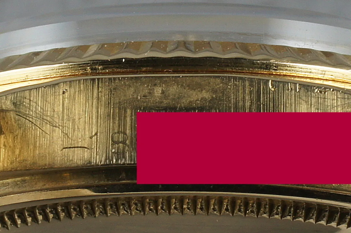 Rolex Vintage 18K YG President: 1803 with Linen Dial