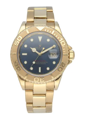 Rolex Yacht Master 16628 Blue Dial Mens Watch