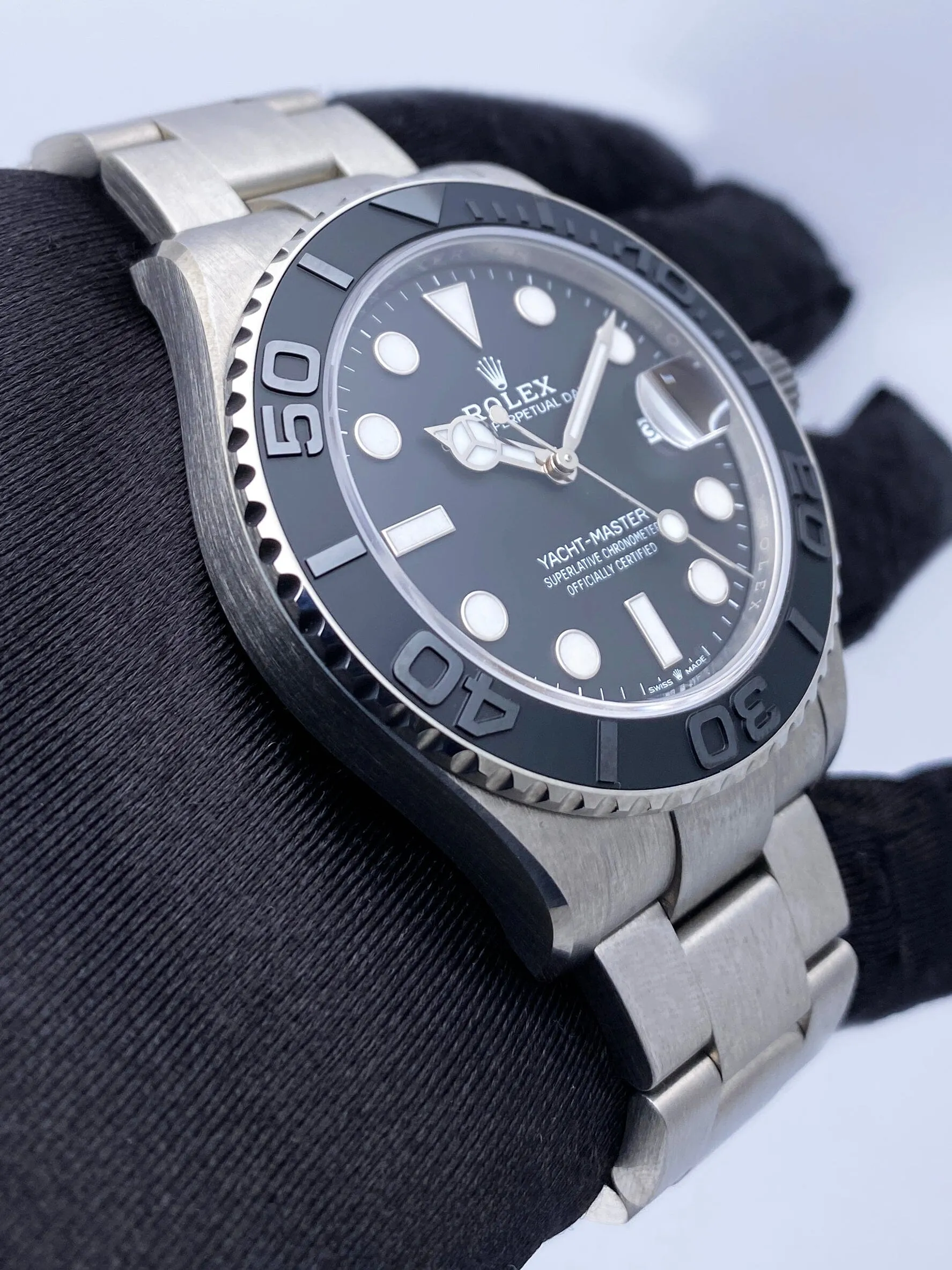 Rolex Yacht-Master 226627 Titanium Mens Watch Box Papers