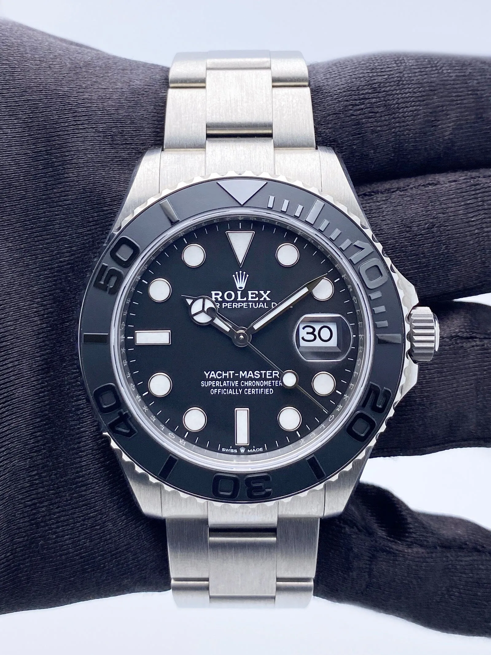 Rolex Yacht-Master 226627 Titanium Mens Watch Box Papers