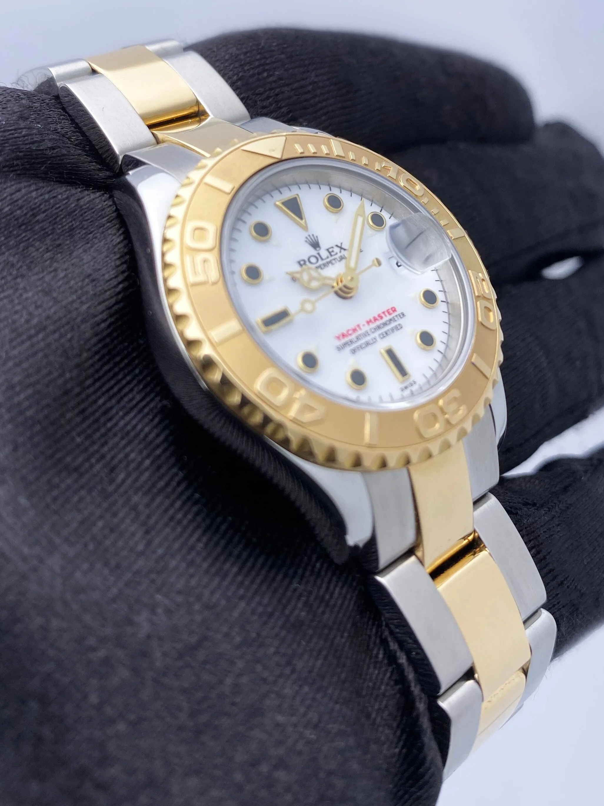 Rolex Yacht Master 69623 18K Yellow Gold & Stainless Steel Ladies Watch