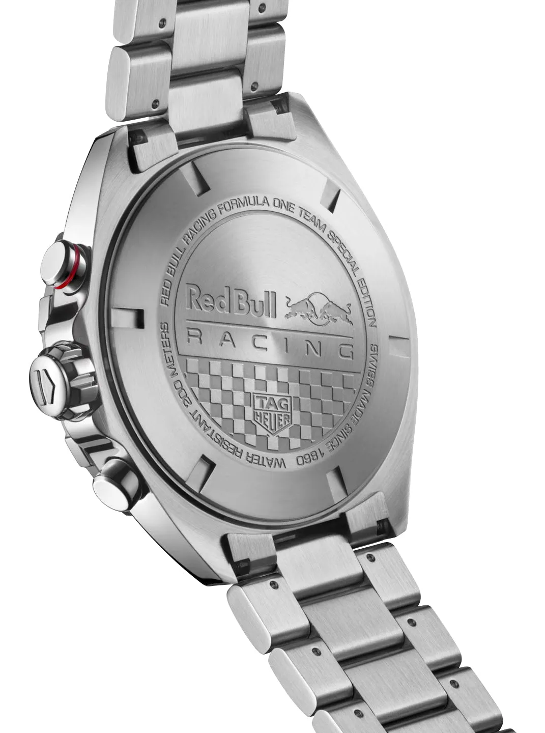 Special Edition TAG Heuer Formula 1 x Red Bull Racing Chronograph Stainless Steel Blue Dial Date Divers Quartz Mens Watch CAZ101AL.BA0842