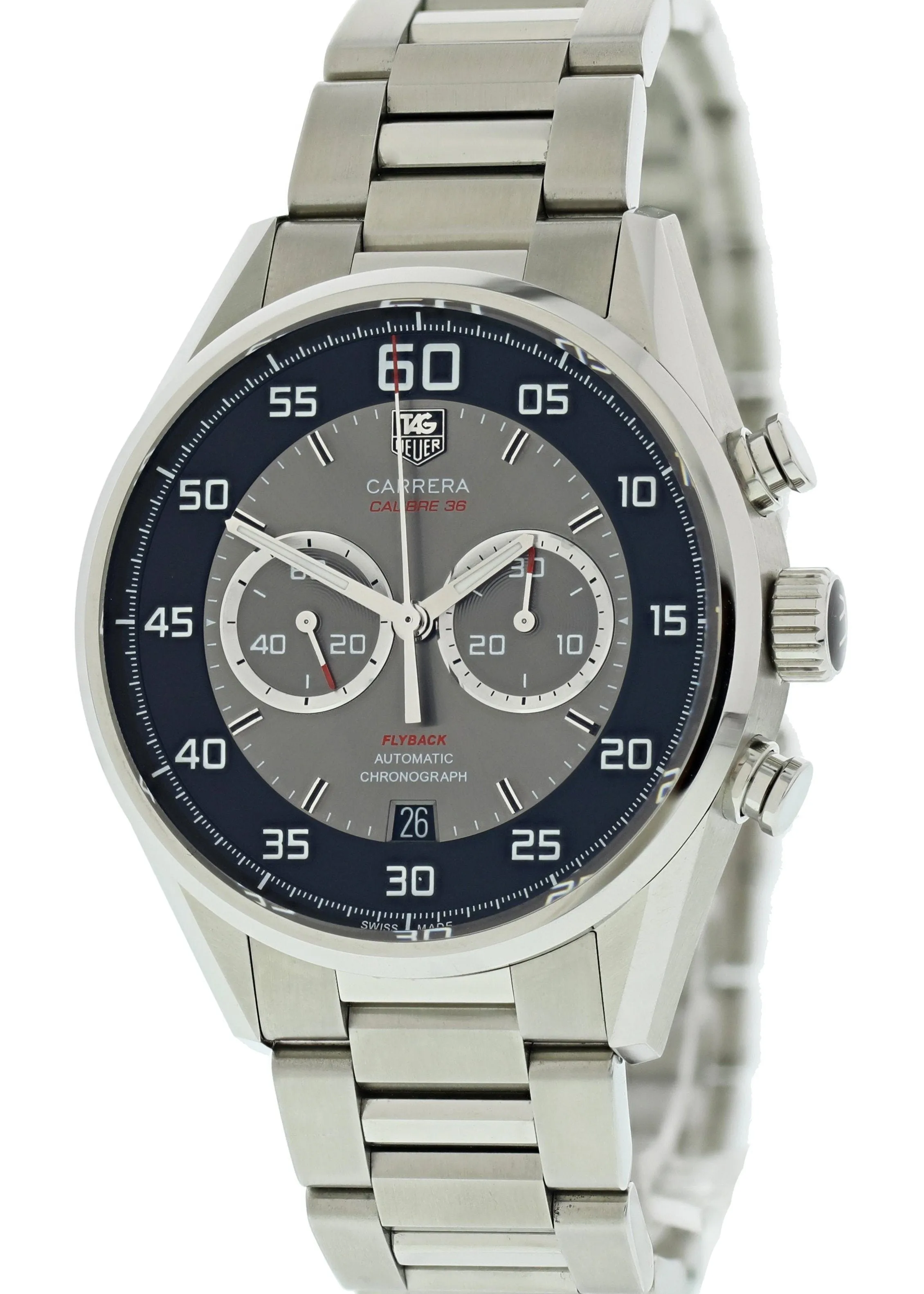 Tag Heuer Carrera Flyback Chronograph CAR2B10 Mens Watch