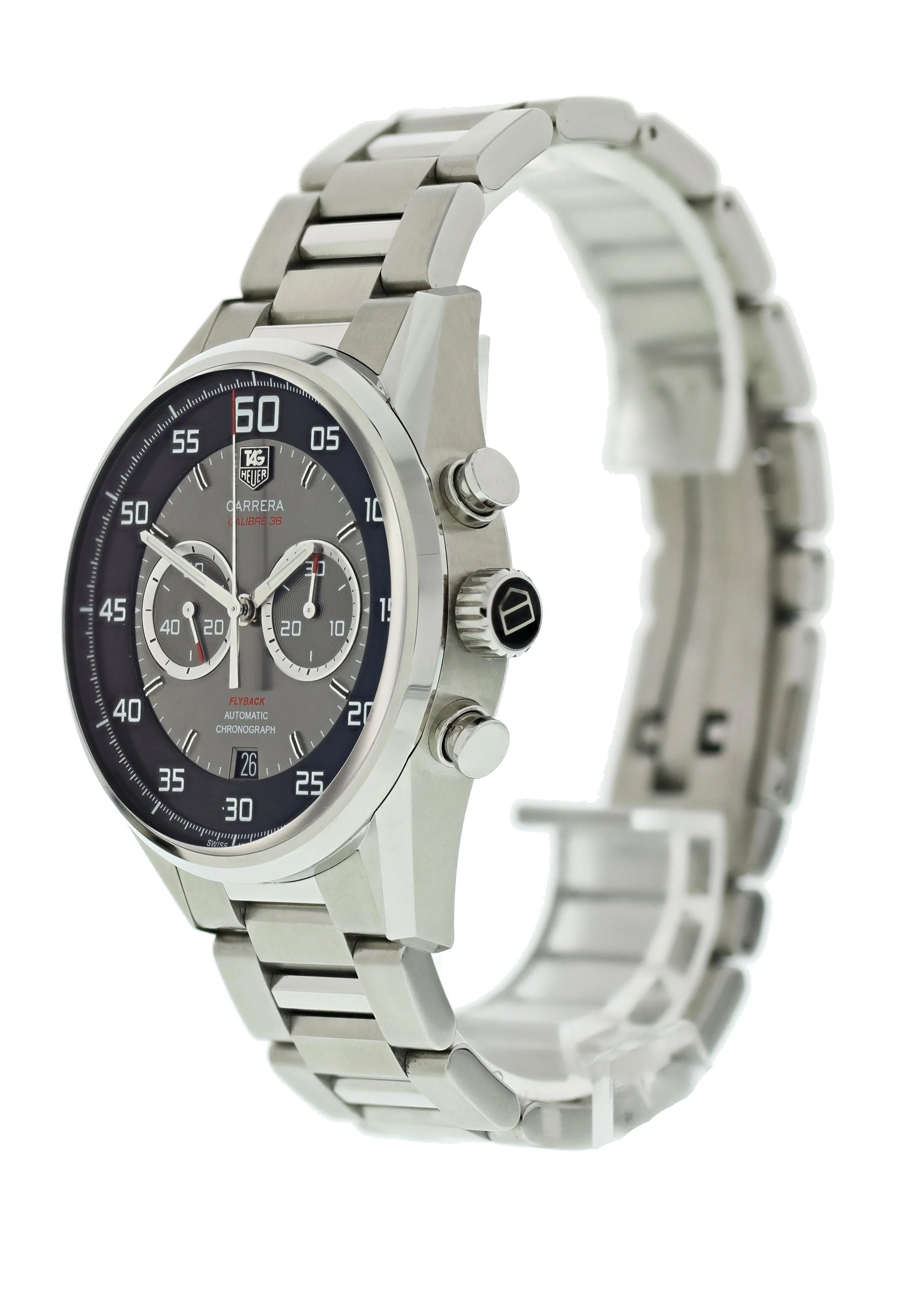 Tag Heuer Carrera Flyback Chronograph CAR2B10 Mens Watch